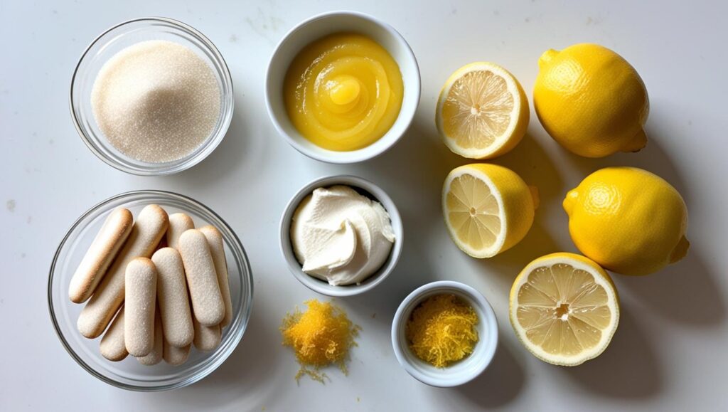 The Perfect Lemon Tiramisu: A Sunny Twist on a Classic 2 Ingredients for lemon tiramisu